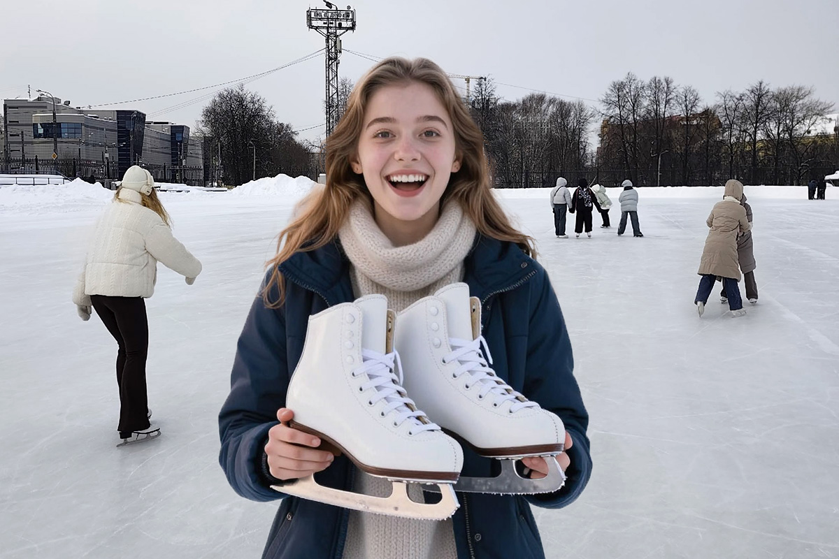 Праздничные катания для наших студентов
